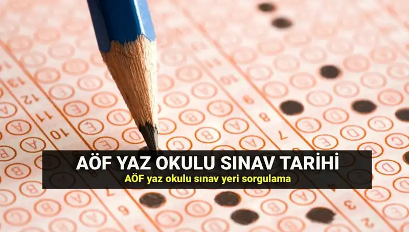 Anadolu Üniversitesi AÖF Yaz Okulu Sınavı Belgeleri Yayımlandı: Sınav Yerleri Nerede?