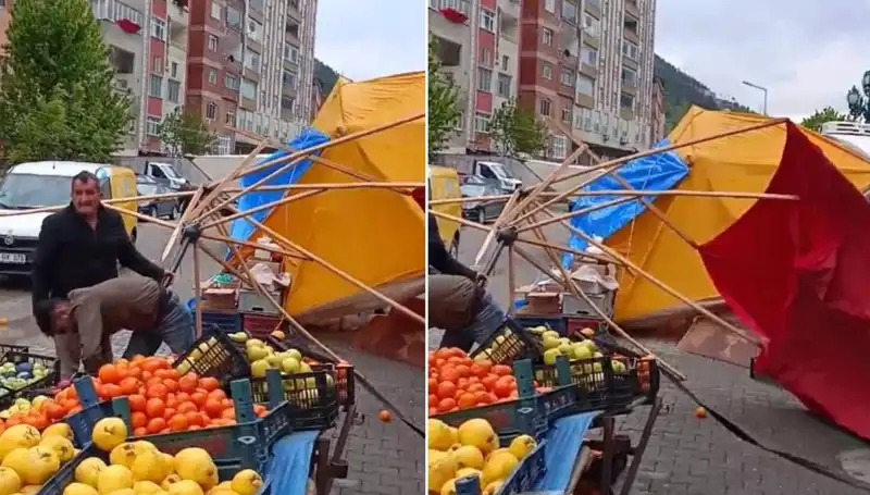 Artvin'de Şiddetli Fırtına: Doğa, Kentin Dengesini Alt Üst Etti