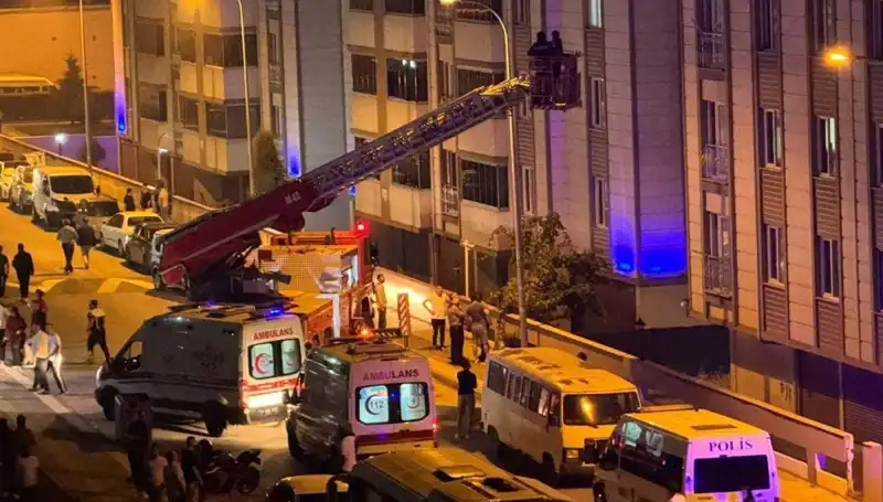 Bilecik'te Yangın Panik Yarattı: 9 Yaralı Hastaneye Kaldırıldı