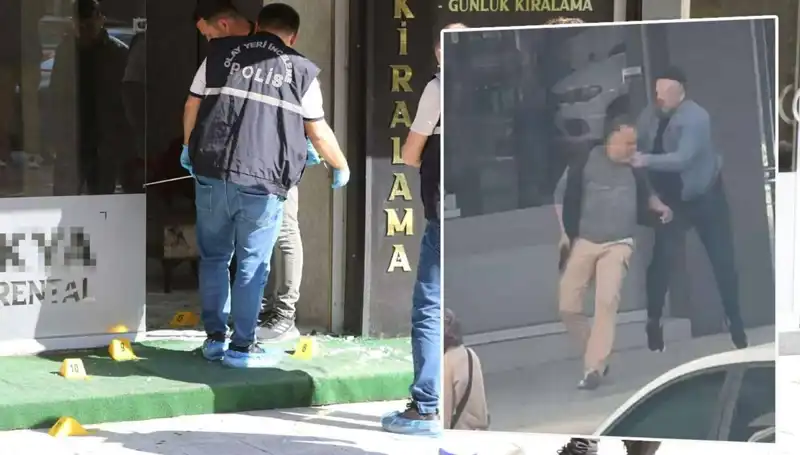 Alacak Meselesinde Tabancayla Vuruldu, Döner Bıçağıyla Kovalanan Adam Hastanelik Oldu