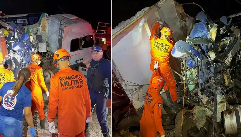 Brezilya'da Feci Otobüs Kazası: Hayatını Kaybedenlerin Sayısı 11'e Yükseldi