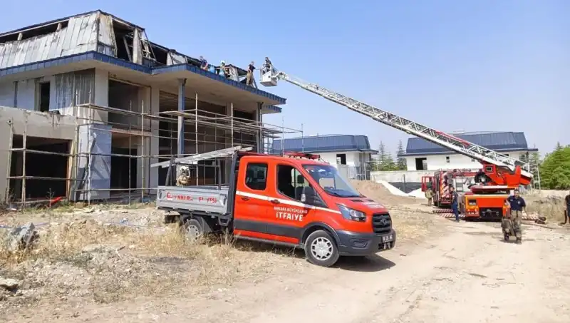 Ankara Gölbaşı’ndaki Villalarda Yangın Paniği: Yangının Sebebi Ve Sonuçları