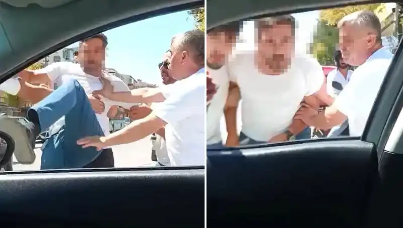 Dolmuş Şoförünün Trafikte Yarattığı Şok Edici Kaos