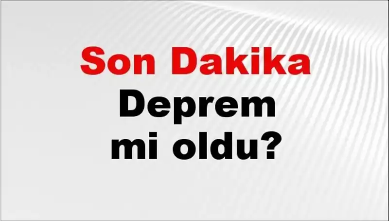 8 Şubat 2026'da Türkiye'yi Sarsan Deprem: Detaylar Burada!
