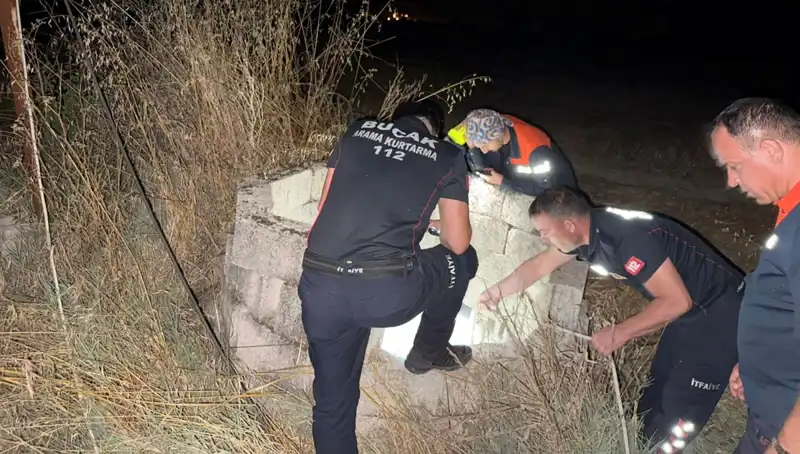 Burdur’da Kuyuya Düşen Kediye İtfaiyeden Kahraman Kurtuluş